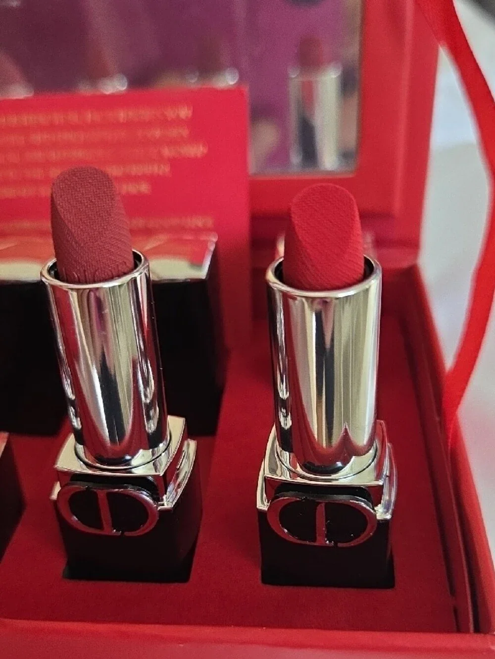 Dior Style Rouge Dior Mini Lipstick Set — Assorted Red & Rose Shades